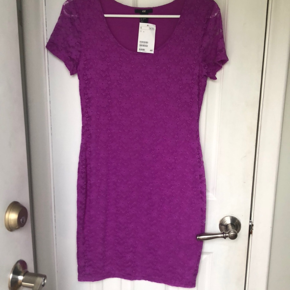 Purple dress